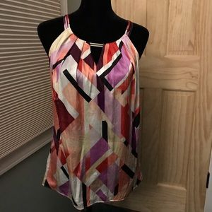 White House Black Market Multi Colored Top